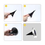 Wbijane w ziemię lampki solarne do ogrodu.