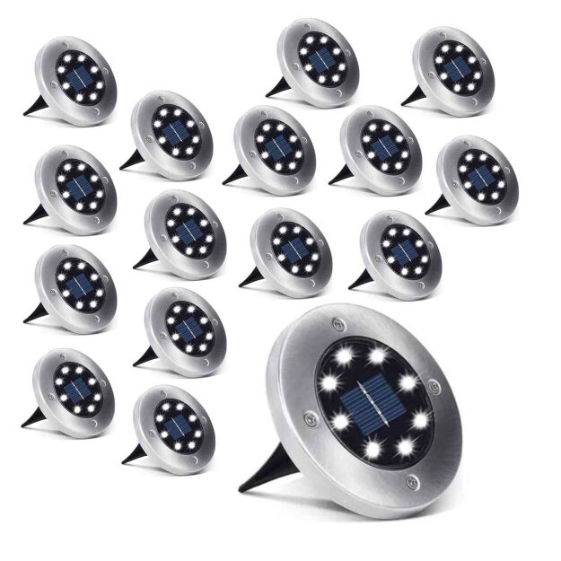 Zestaw lampek solarnych Bass Polska - 16 sztuk.