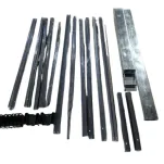 Szklarnia ogrodowa aluminiowa z poliwęglanem 11 m² - czarna Bass Polska - 9