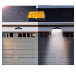 Uliczna lampa solarna z pilotem, żyrandol, okrągły - 4