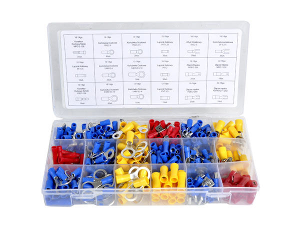 Konektory samochodowe elektryczne zestaw 