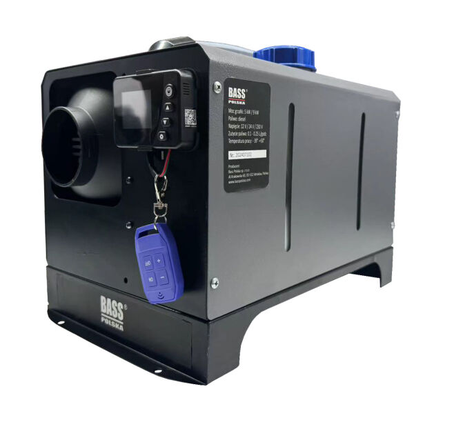 Ogrzewanie postojowe 5kW z WI-FI  ze zbiornikiem paliwa 5l