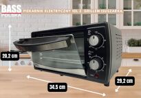 Piekarnik elektryczny 10L - 2