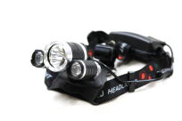 Latarka czołowa LED, czołówka - 3