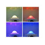 Projektor gwiazd i fal zmieniający kolory Bass Polska.