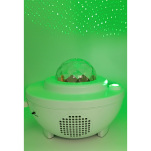 Projektor gwiazd z Bluetooth dla dziecka.