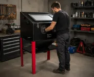 Piaskarka kabinowa 250 L– profesjonalna kabina do piaskowania - 3