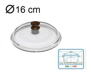 Julienne Glass Lid 16cm