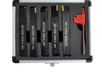 Noże tokarskie 12mm z płytką zestaw 