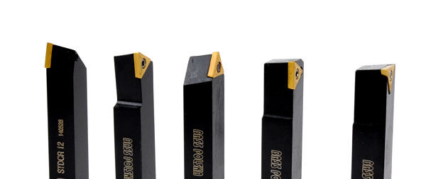 Noże tokarskie 12mm z płytką zestaw 