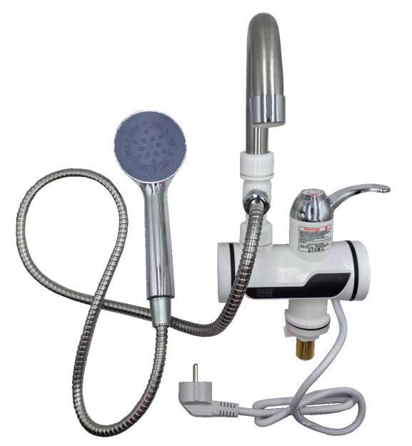 Bateria prysznicowa z podgrzewaczem przepływowym