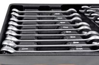 Wkład do szafki narzędziowej klucze płasko-oczkowe - 5