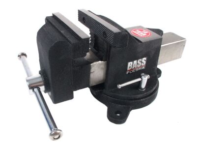 Imadło ślusarskie obrotowe z kowadełkiem 4" stalowe