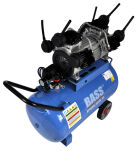 Kompresor powietrza 100 l, bezolejowy, wyciszony - 2