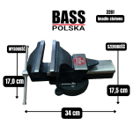 Imadło stołowe – 125 mm - 2