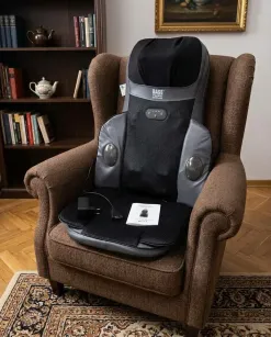 Mata masująca - fotel masujący z masażerem SHIATSU pleców