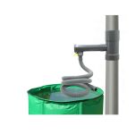 Zestaw zbieracz wody z rynny, 100 mm, do beczek na deszczówkę - 6