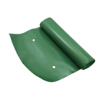 Rękaw rozpraszający wodę deszczową z rynny.