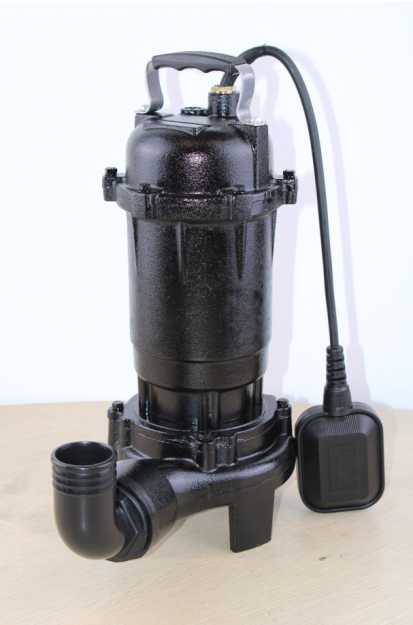 Pompa  do brudnej i czystej wody z podwójnym rozdrabniaczem i pływakiem