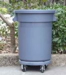 Beczka  z  kółkami 220L 2w1 - 2