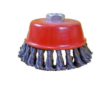 Cup Brush, Knot Wire 3" 
