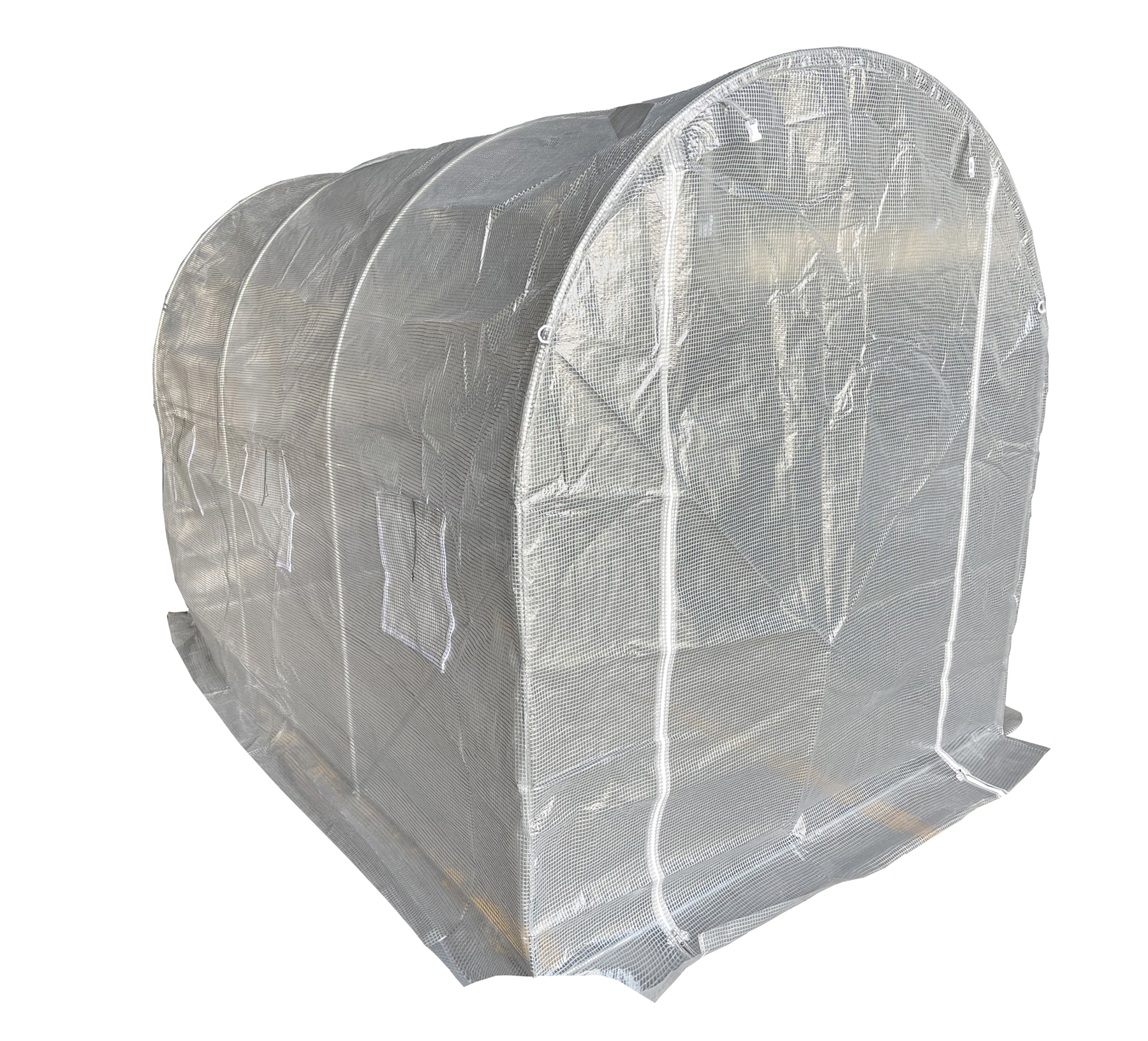 Туннель теплиця фольгована 300 × 200 × 200 см сірий з фільтром UV 12