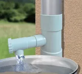 Zbieracz do wody deszczowej 100 mm- biały - 5