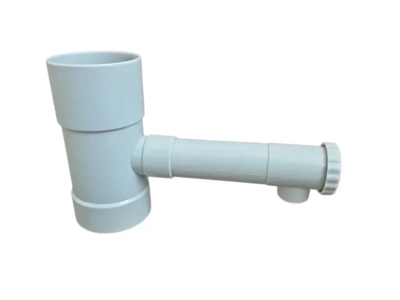 Zbieracz do wody deszczowej 100 mm- biały