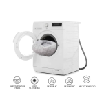 Legowisko dla psa lub kota, włochate, 60 x 30 cm (jasny szary)  - 8