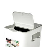 Kosz do segregacji odpadów 36 l dwa poziomy - 5