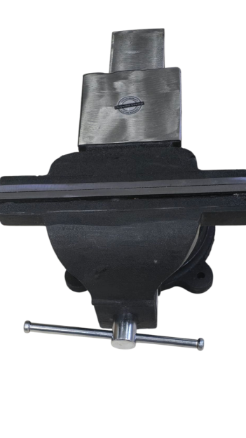 Imadło warsztatowe z żeliwa sferoidalnego z obrotową podstawą 250 mm  (10”)