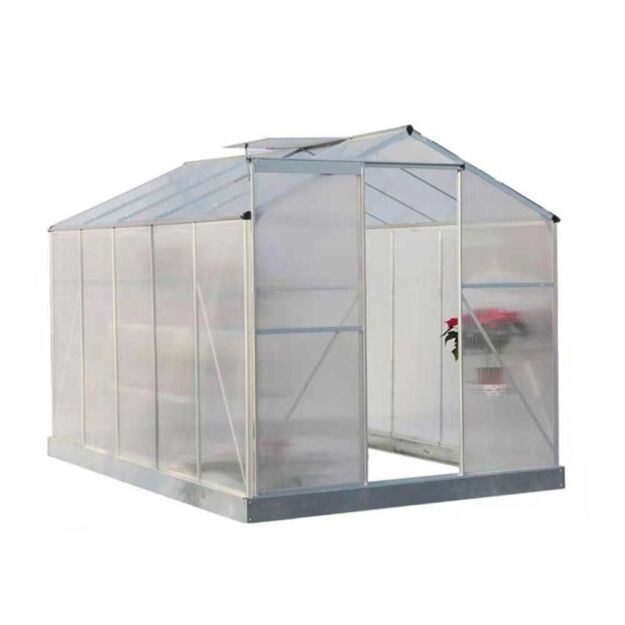 Szklarnia ogrodowa z poliwęglanu do samodzielnego montażu.