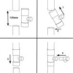 Zbieracze wody deszczowej z rynny do beczki.