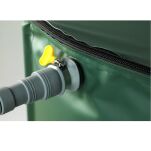 Zbieracz deszczówki z zaworem.