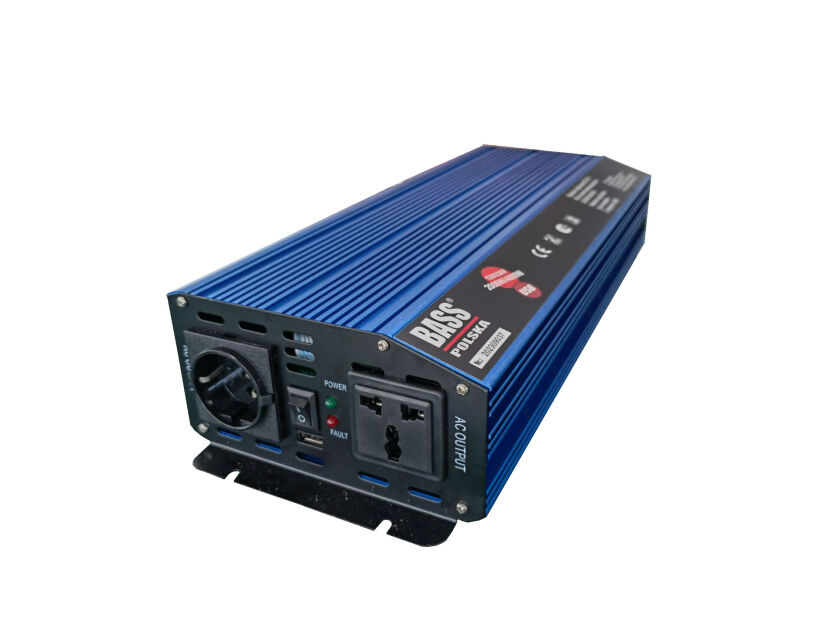 Przetwornica napięcia 12 V->230 V, 2000/4000 W, pełny sinus