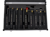 Noże tokarskie 25 mm, z płytką, zestaw 9 szt. - 2