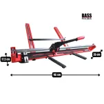 Ręczna maszynka do cięcia płytek ceramicznych i kamienia z laserem 1200 mm - 9