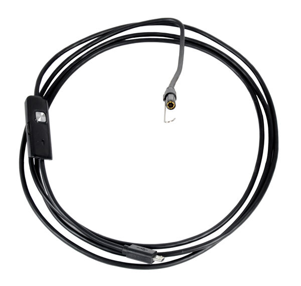 Endoskop, kamera z kablem wizyjnym 2 m / 5,5 mm, na USB 