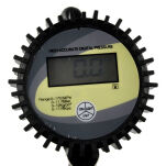 Pistolet do pompowania kół z wyświetlaczem LCD - 2