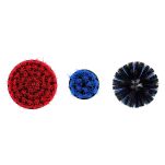 Szczotki na wkrętarkę do czyszczenia zabrudzeń.