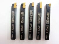 Noże tokarskie 6mm z płytką zestaw