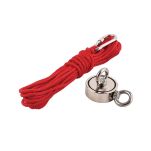 Zestaw magnes neodymowy 220 kg, linka i rękawiczki - 2