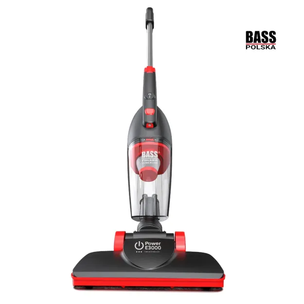 Odkurzacz pionowy bezworkowy z lampką LED Bass Polska