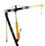 Podnośnik żuraw 1T Bass Polska. Składany podnośnik hydrauliczny.