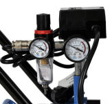 Kompresor powietrza 70 l, bezolejowy, wyciszony - 3