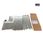 Regał domowy metalowy, ocynkowany - 3