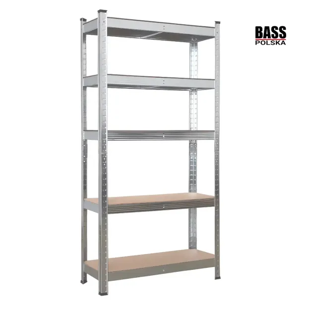 Regał domowy metalowy, ocynkowany