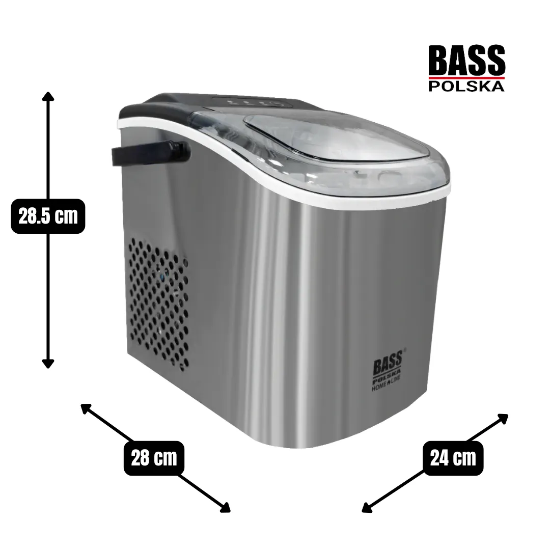 Кубики льоду від льдогенератора BASS POLSKA