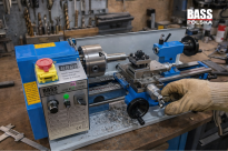 Tokarka stołowa warsztatowa mini 550 W, 350 mm - 2